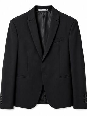 Zara Elegant Black Men's Blazer